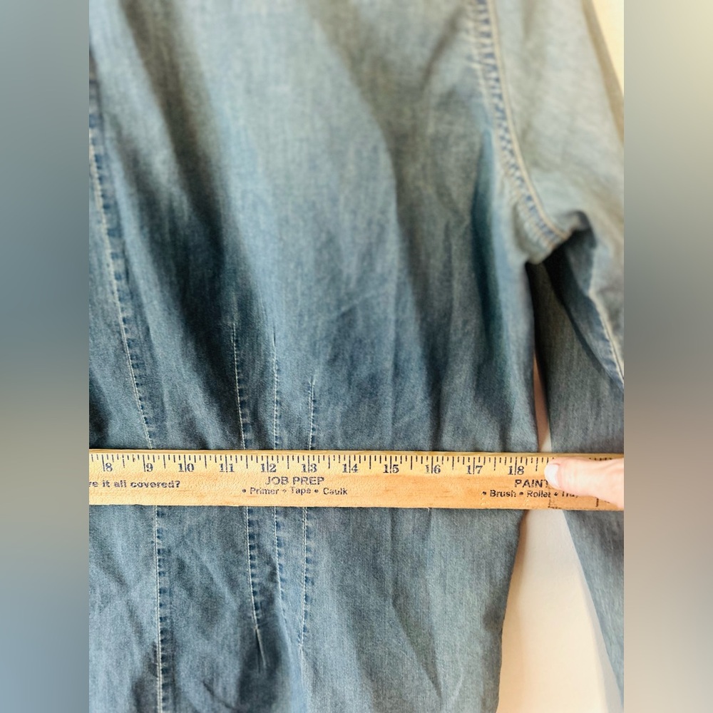 Wrangler embroidered denim shirt - Picture 11 of 16